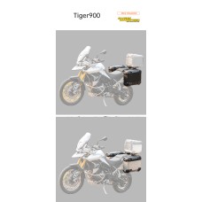 Bộ Combo 2 Thùng Hông LOBOO Pike Tracker Triumph Tiger 900 (chính hãng)